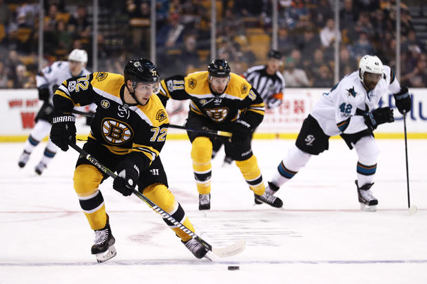 Frank Vatrano - San Jose Sharks v Boston Bruins 