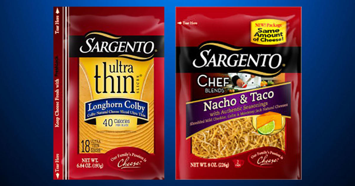 More Products Added To Sargento Cheese Recall CBS Pittsburgh