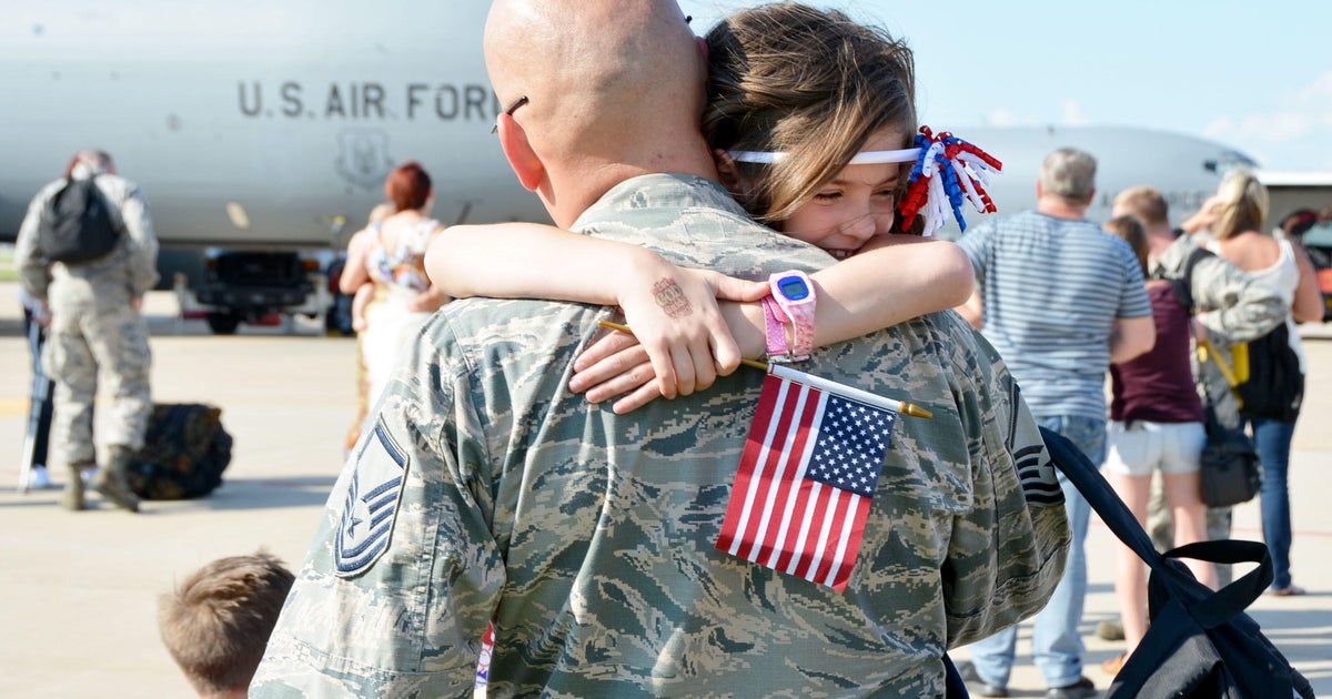 Heartwarming military reunions