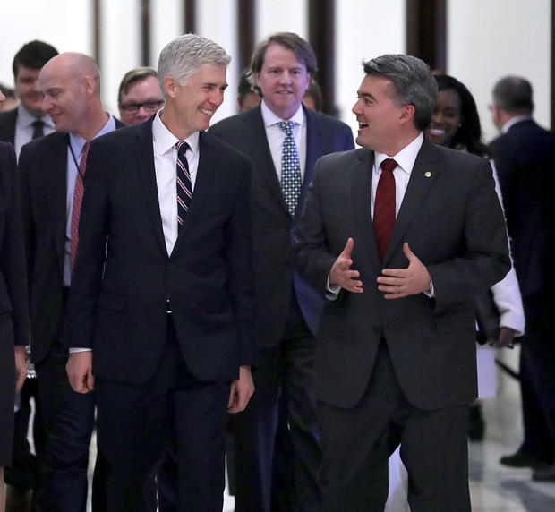 Neil Gorsuch and Cory Gardner 