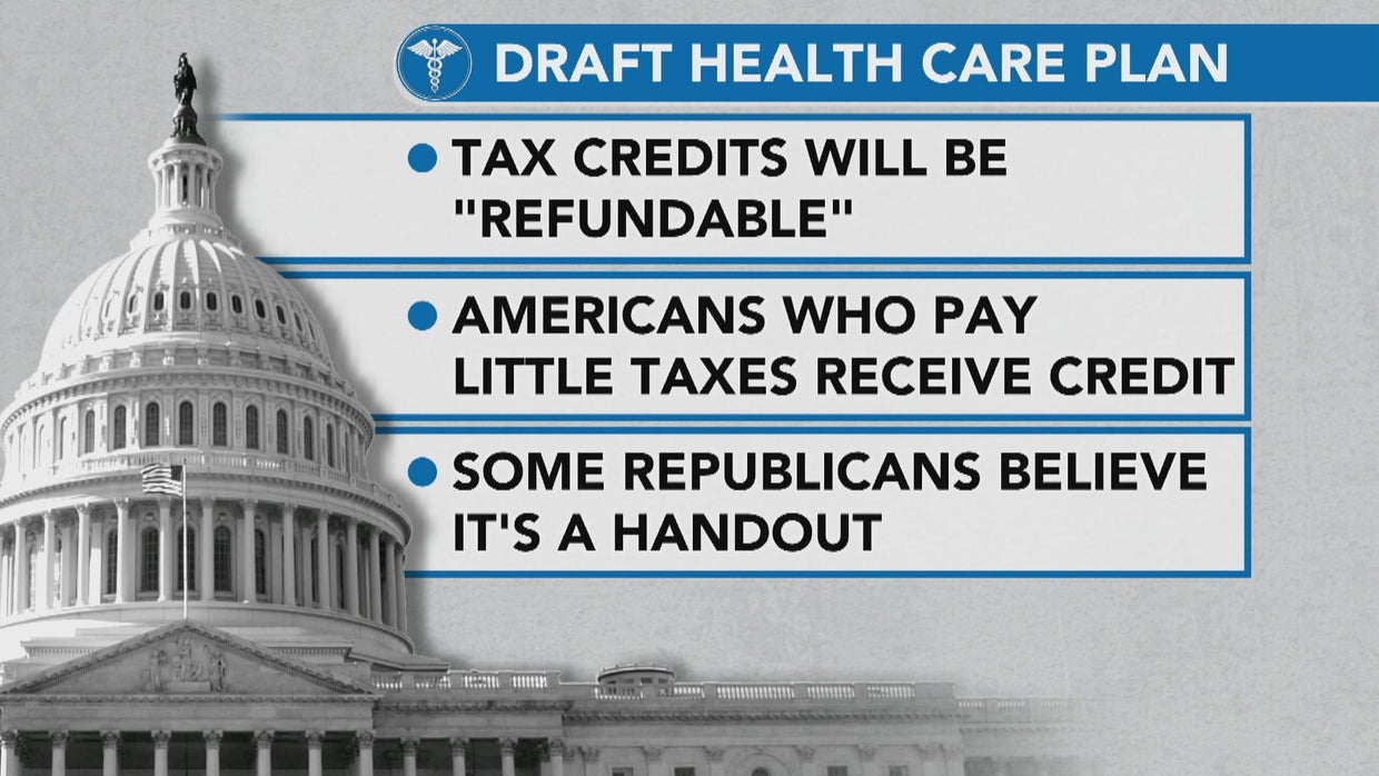 GOP leaders try to tamp down rebellion on Obamacare plan - CBS News