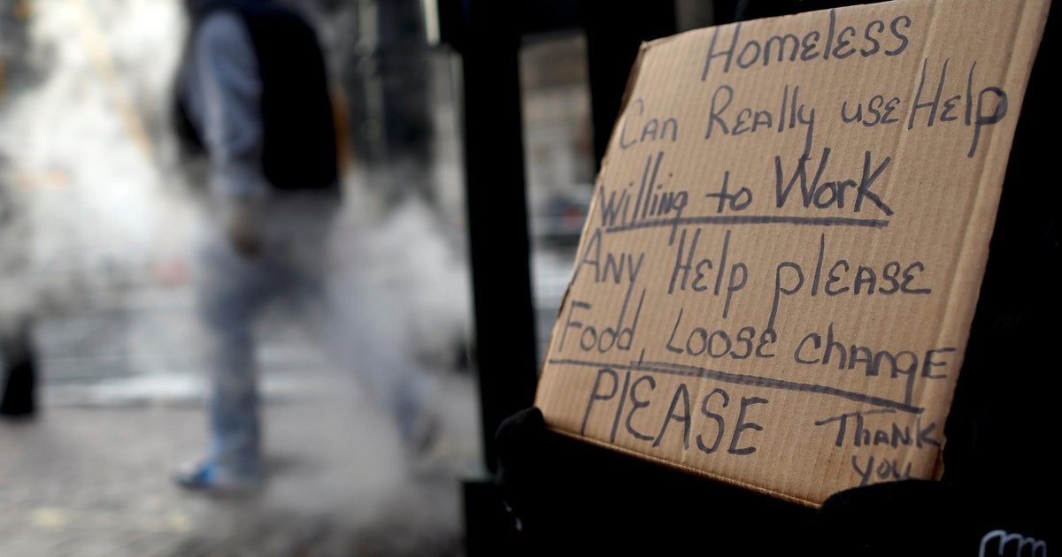 A city that puts panhandlers to work - CBS News