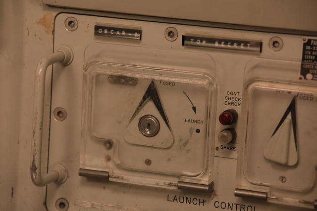 nuclear missile launch button
