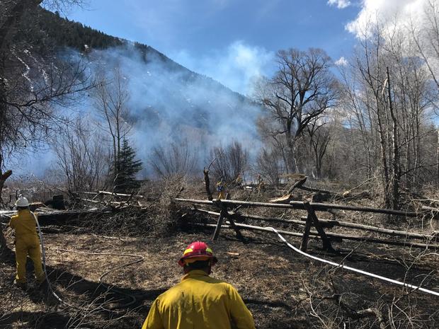 Lower River Road Fire 4 (Snowmass-Wildcat Fire Protection District FB) 