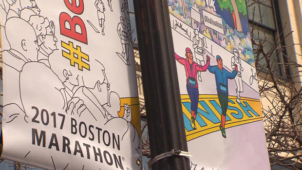 Boston Marathon Banner 