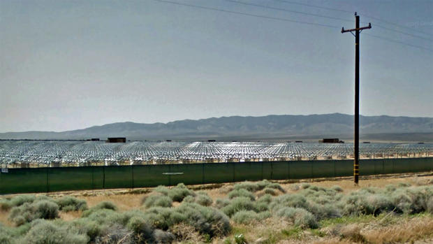 Antelope Valley Solar Energy Farm near Lancaster, Calif. (Google Street View) 