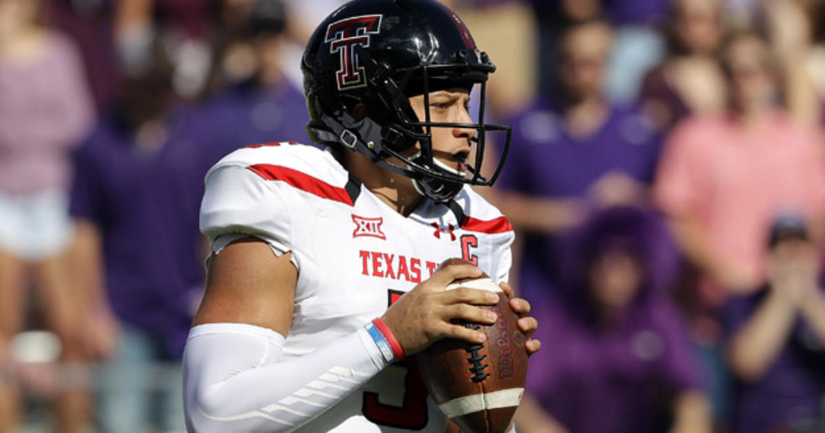 Giants' McAdoo Scopes Out QB Mahomes At Texas Tech Pro Day CBS New York