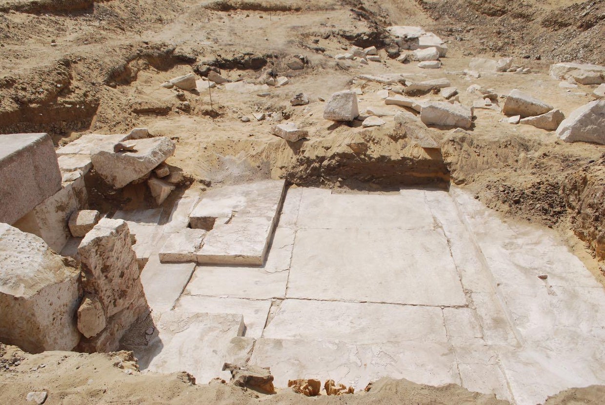 New pyramid discovered in Egypt at excavation site in Dashur royal