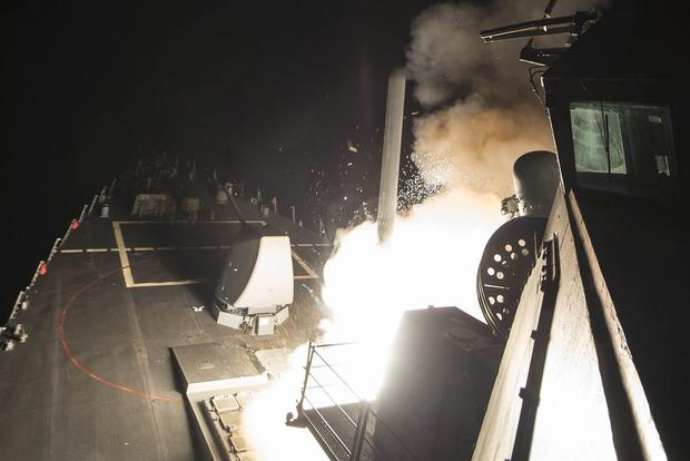 Pentagon Photo Of Syria Air Strike 