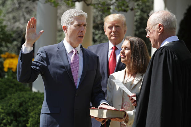 Neil Gorsuch Is Sworn In As Associate Justice To Supreme Court 
