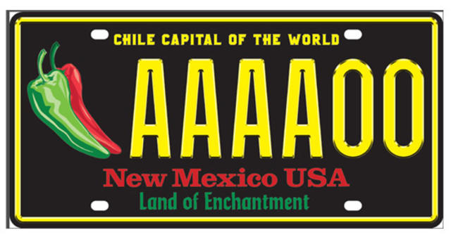 Colorado could get a license plate with chili on it; New Mexico is
