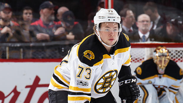Charlie McAvoy - Boston Bruins v Ottawa Senators - Game One 