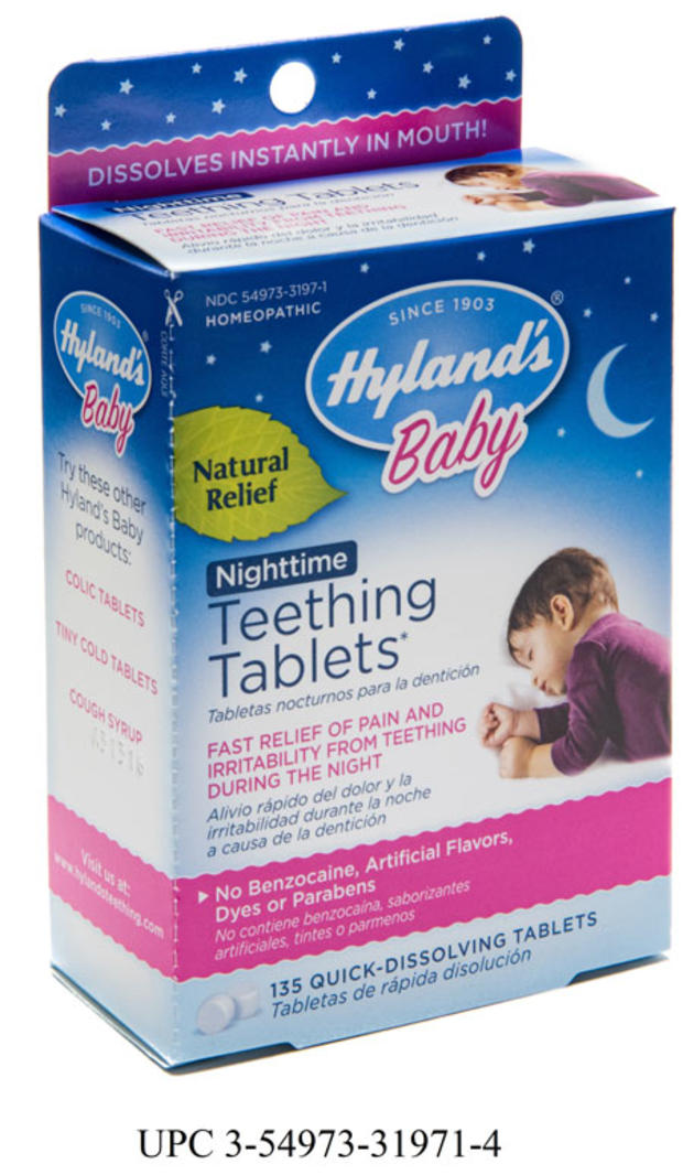 teething tablet night 