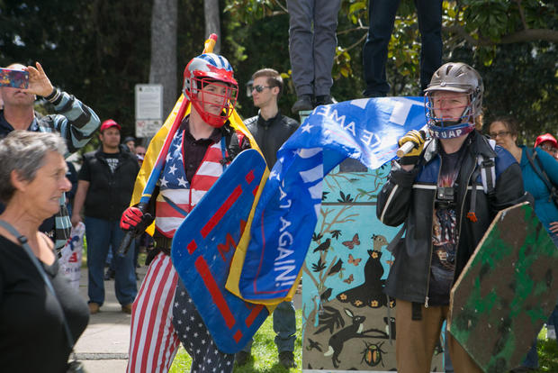 Berkeley Trump Protests 