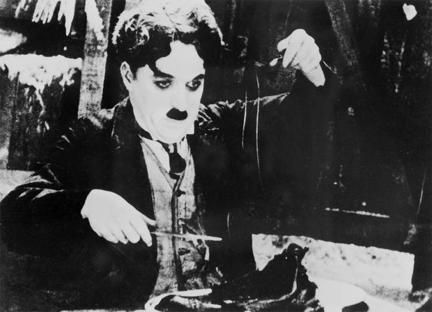 Charlie Chaplin as 'The Tramp' 
