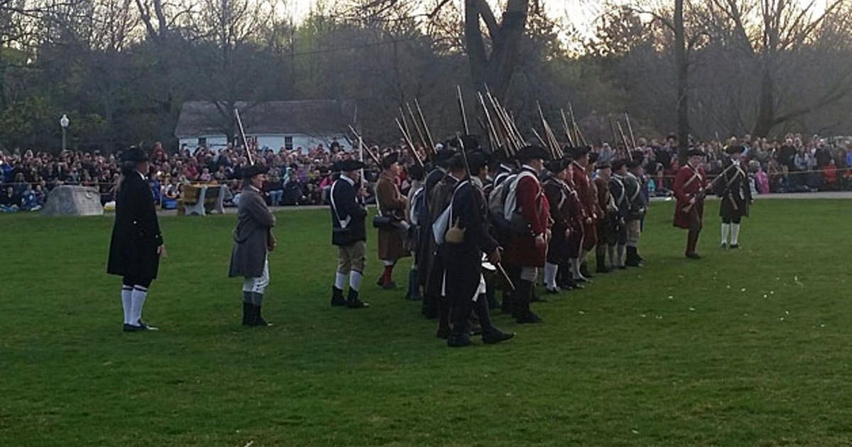 Patriots Day Reenactment Brings Revolutionary War To Life CBS Boston