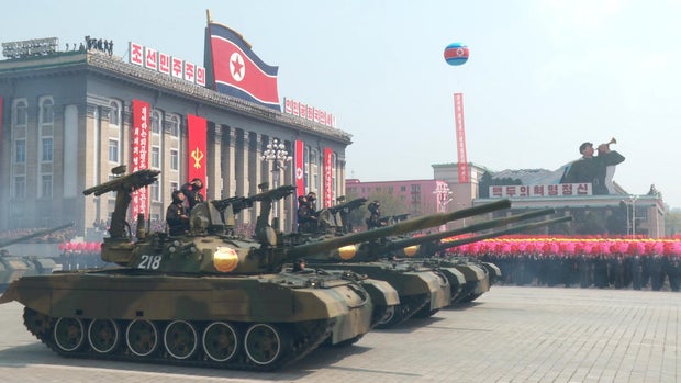 Kim Jong Un's North Korea military spectacle