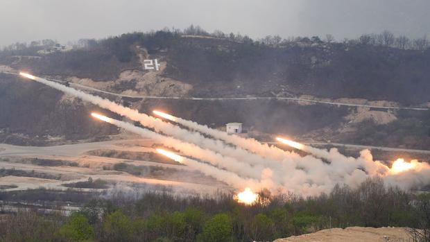 U.S. & South Korea conduct live-fire drills amid rising tensions 