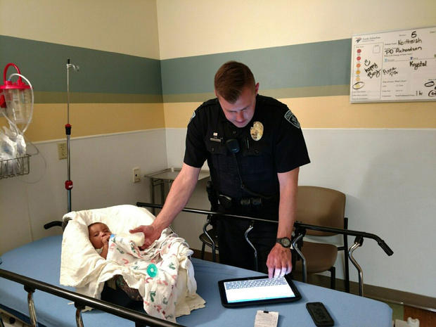 Thornton PD baby from stolen car 