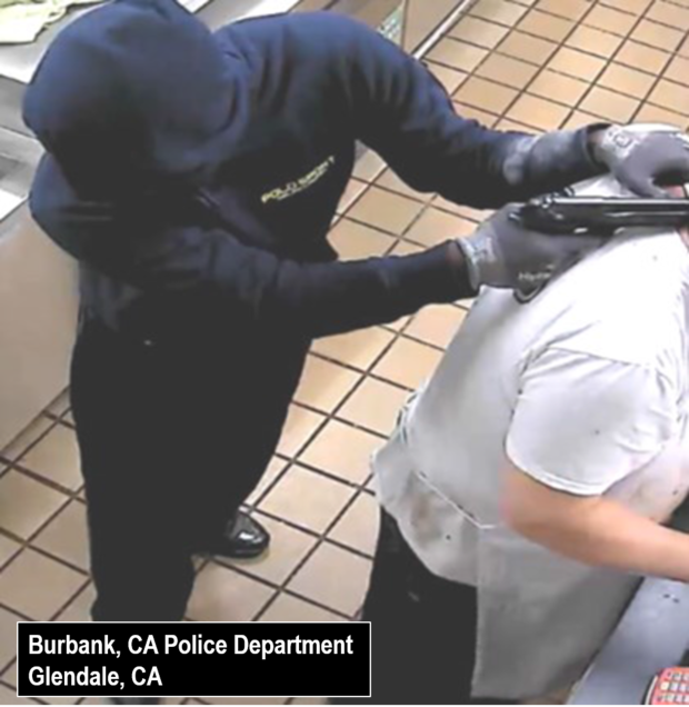 Raid Nets Two Arrests In Armed Robbery Spree Donut Shop robbery Burbank 
