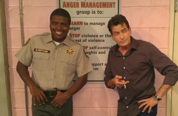 Tony Todd and Charlie Sheen (1) 