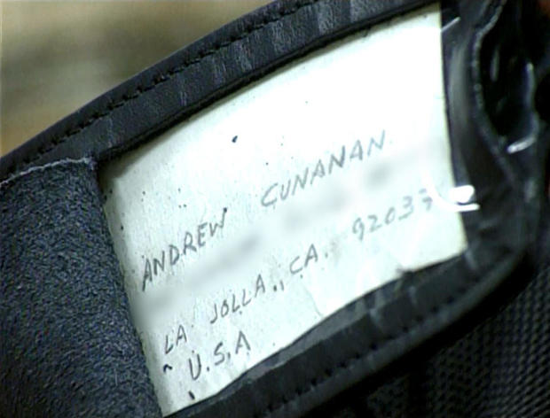 Cunanan's duffle bag 
