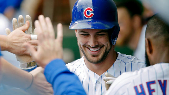 Chicago Cubs' Kris Bryant and wife Jessica announce they're