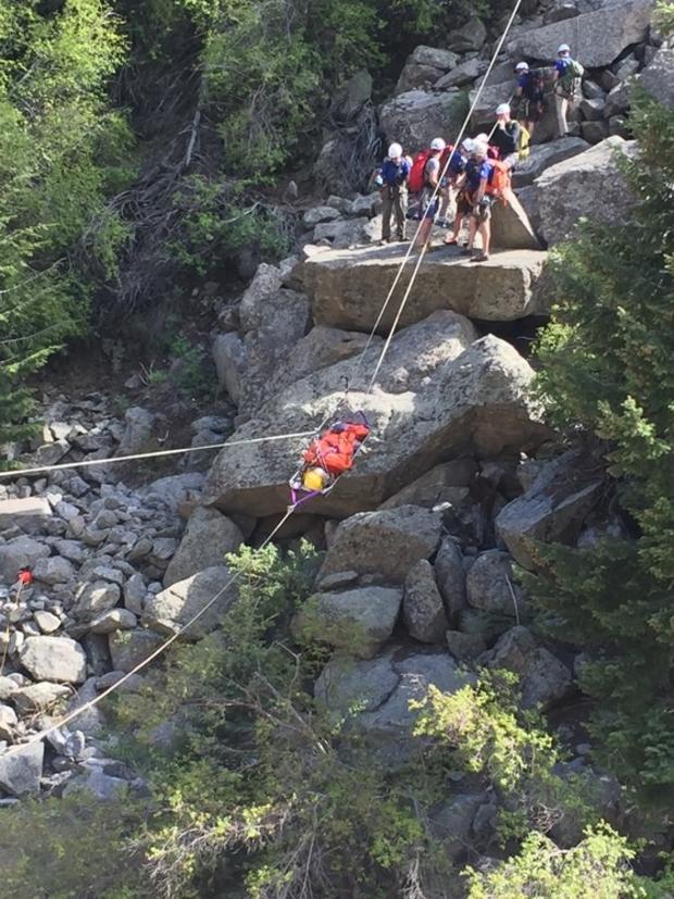 Boulder Falls Rescue 1 (from BCSO) 