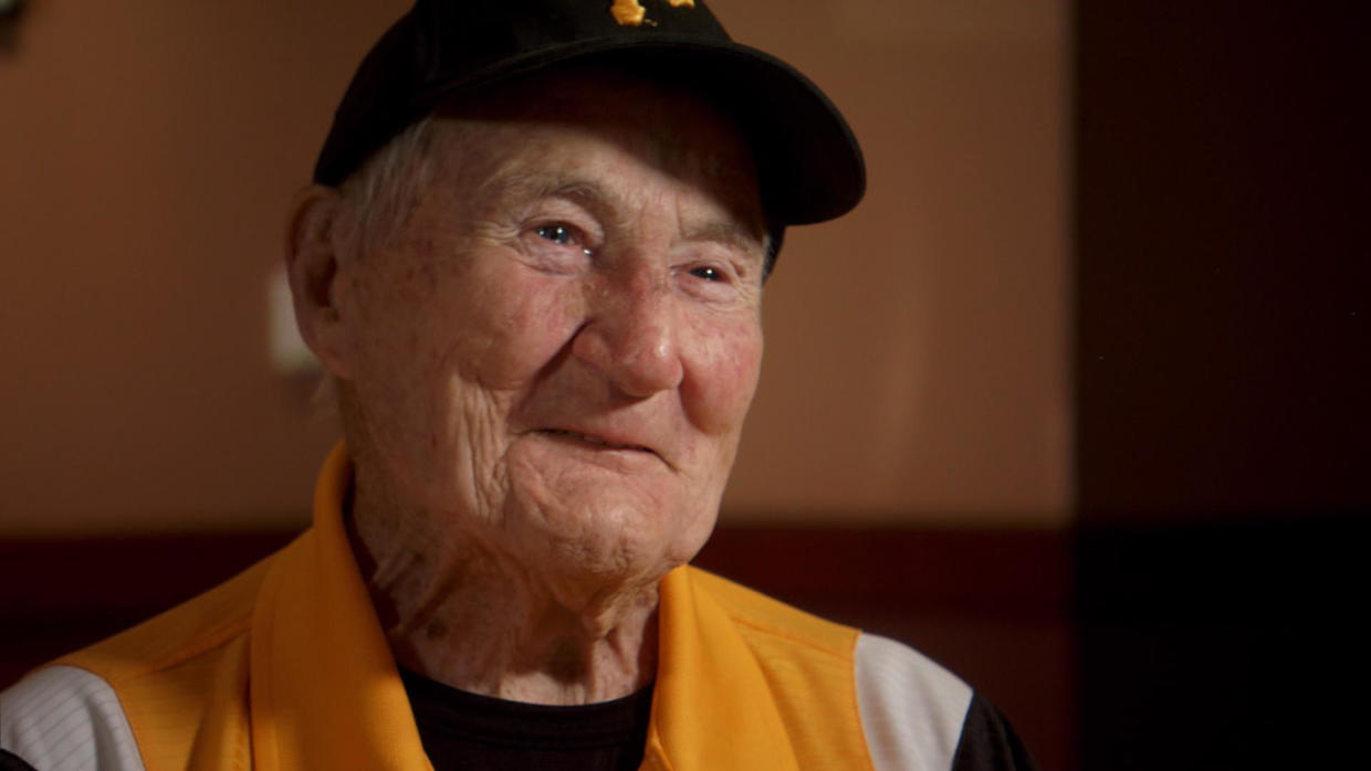 99yearold Pittsburgh Pirates usher shows the way to happiness CBS News