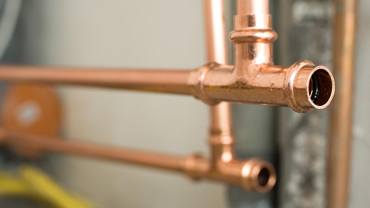 Copper Pipes Thinkstock 