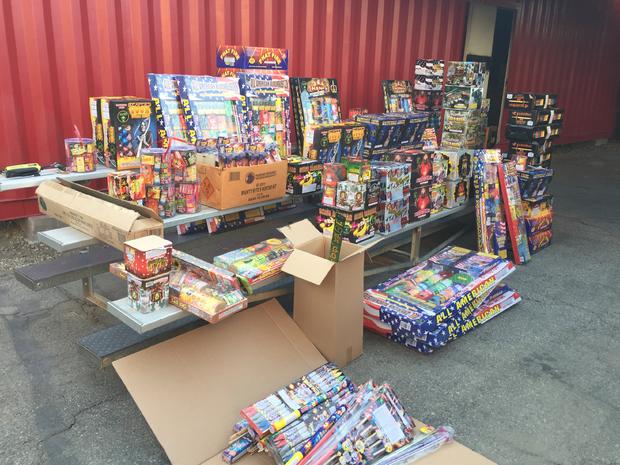 Downey Police Seize Over 3,000 Pounds Of Illegal Fireworks From 2 Brothers 