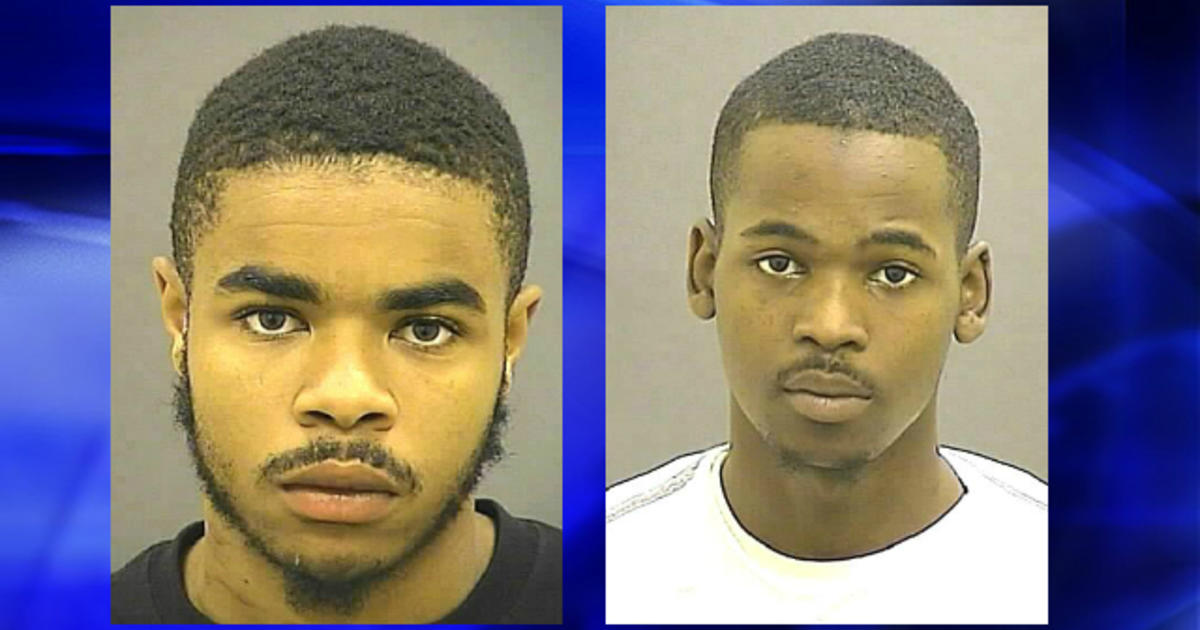 Armed Robbery Suspects Caught In The Act Identified Cbs Baltimore