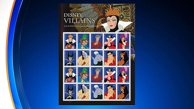 Disney Villain Stamps 