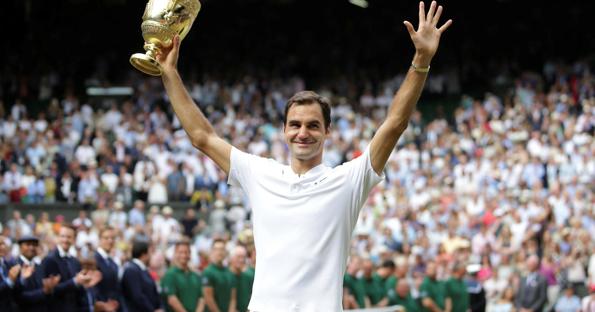 Roger Federer Wins Record 8th Wimbledon Title - CBS News