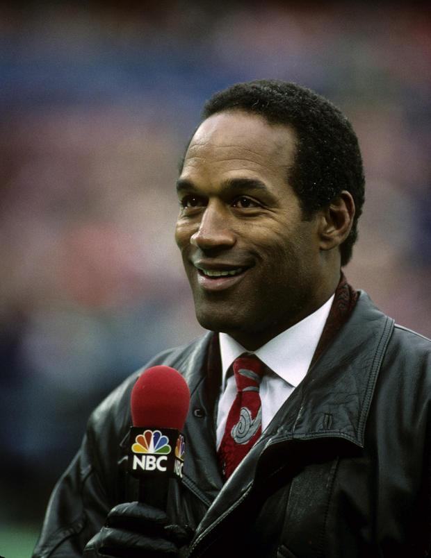 Simpson was also an NFL sideline reporter for NBC in the early 90s 