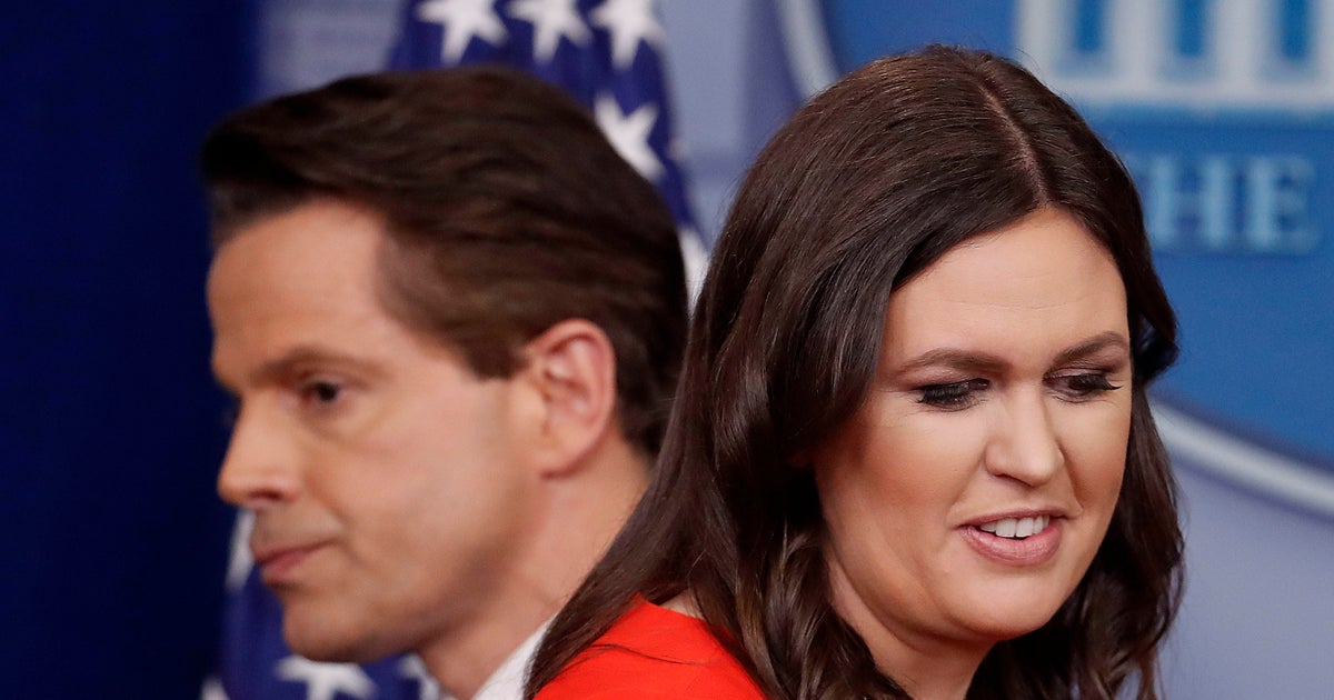 First White House press briefing since Spicer's resignation, as Sanders ...