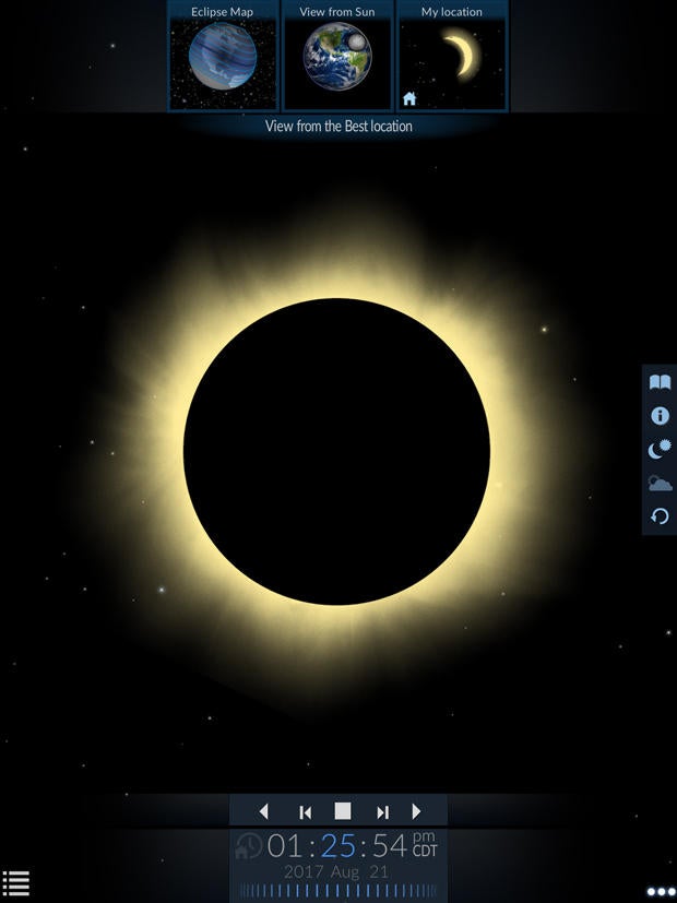 The August solar eclipse: There's an app for that - CBS News
