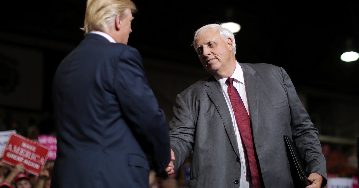 West Virginia governor announces he's switching parties CBS News