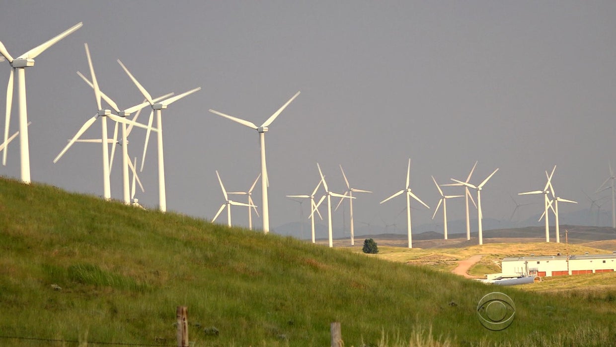 Wyoming embraces wind energy, and the jobs that come with it CBS News