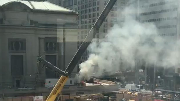 Fire At Grand Central Terminal 