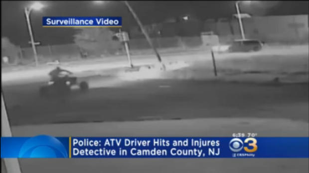 Camden County Police Looking For Suspect Who Struck Detective With ATV 