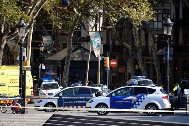 Barcelona Spain van terror attack 