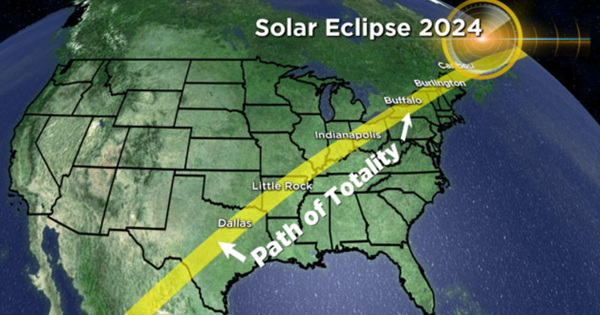 Next Solar Eclipse Puts New England In Path Of Totality - CBS Boston