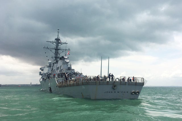 uss john s. mccain