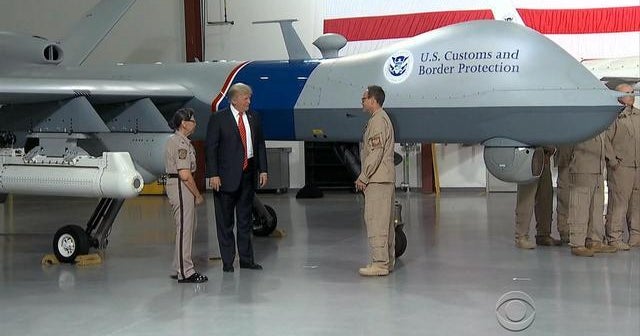 Trump tours operations center on U.S.-Mexico border ahead of rally ...