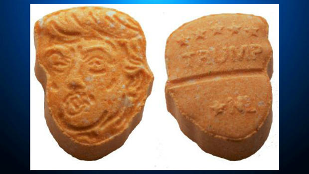 Trump ecstasy tablets seized in Germany 