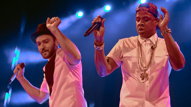 Justin Timberlake and Jay-Z 