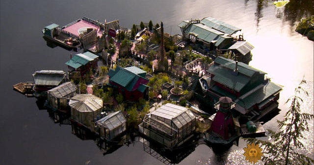Life on a manmade island