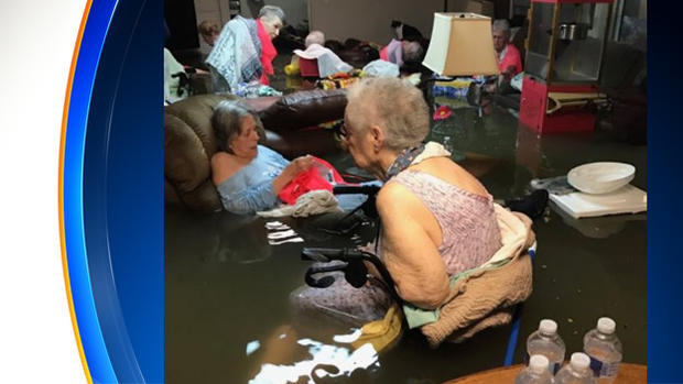 Elderly Stranded - Hurricane Harvey 