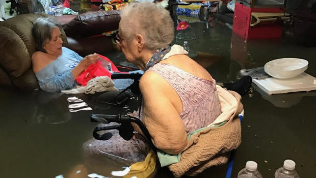 Catastrophic flooding in Texas from Harvey 